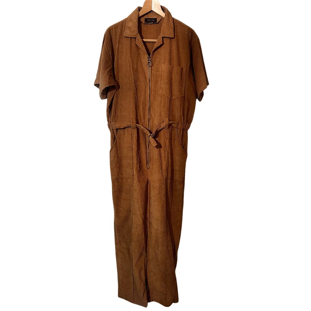 Vintage 70's Utility Corduroy Jumpsit Womens Size M